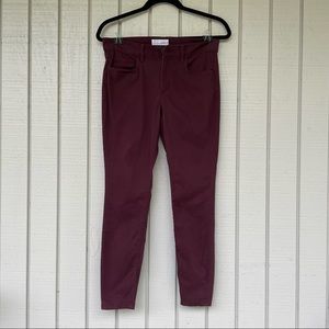 Loft Fice Pocket Plum Leggings Women's 27